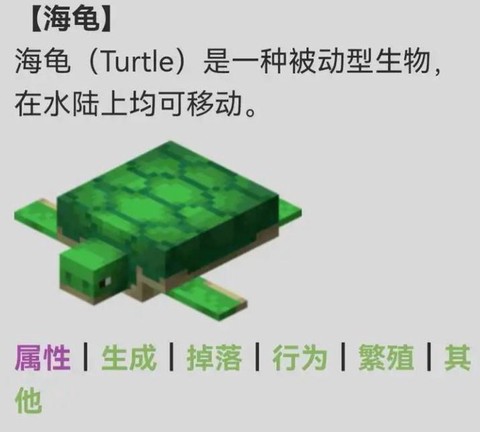 我的世界怎么养海龟[图1]